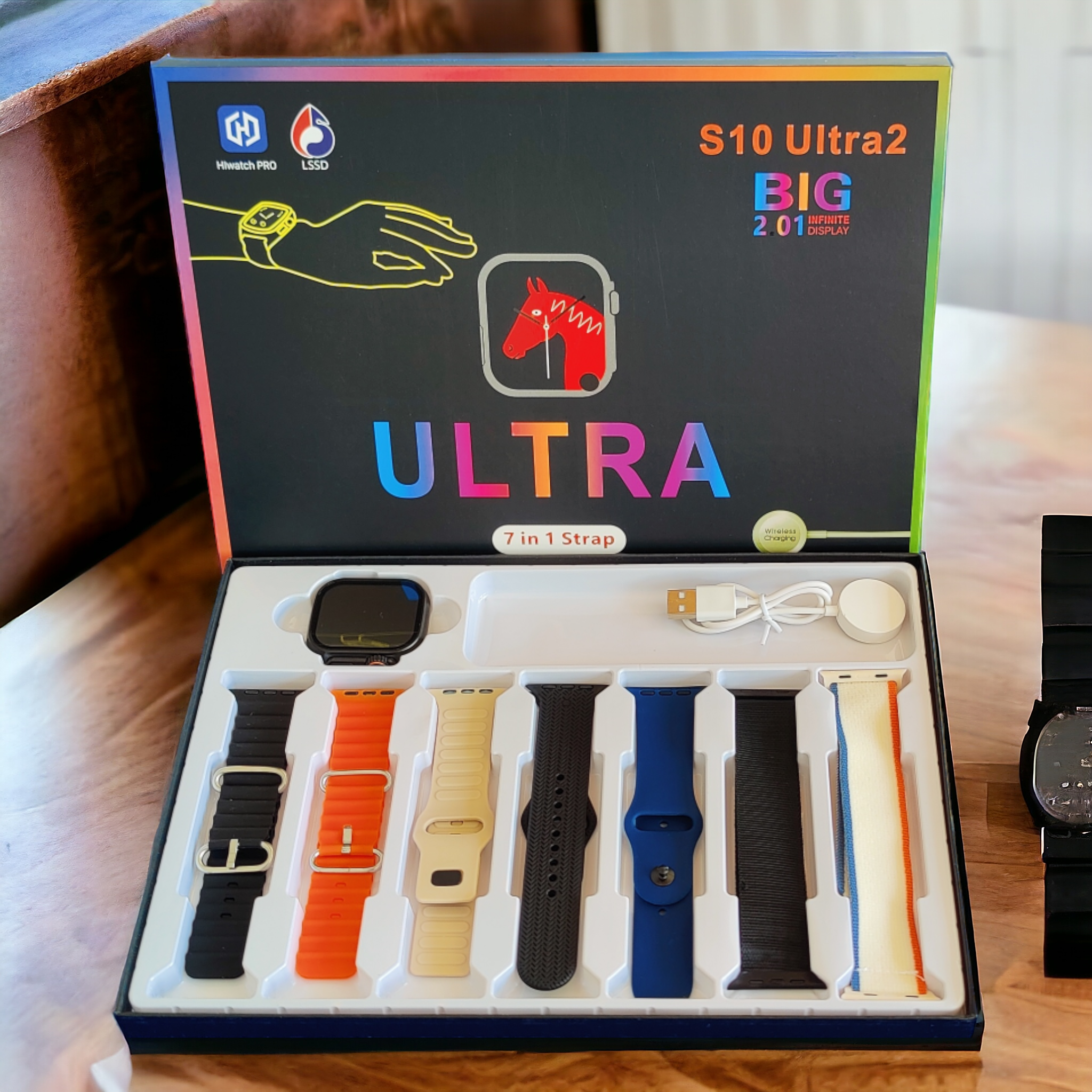 S10 ultra 2 7 in 1 Smartwatch